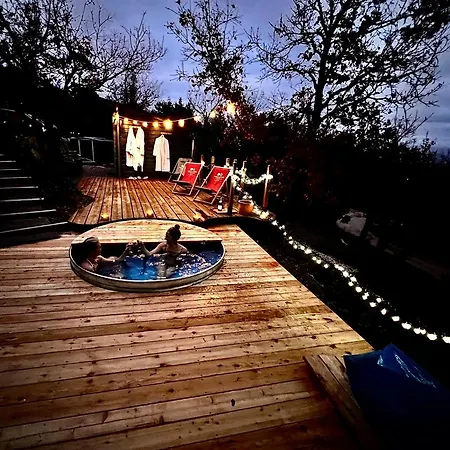호텔 Koteja Nature - Location Au Charme Nordique En Ardeche - Studio Et