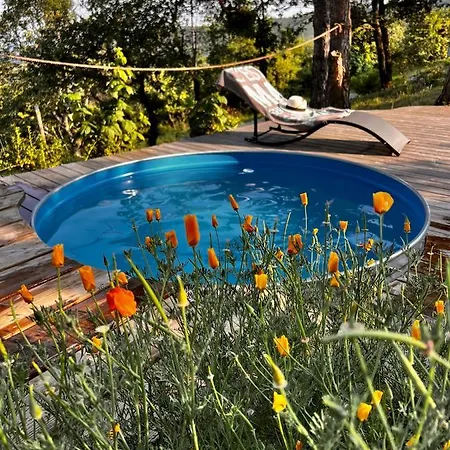 Koteja Nature - Location Au Charme Nordique En Ardeche - Studio Et 호텔 Saint-Romain-de-Lerps
